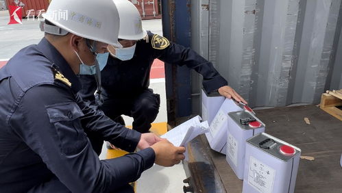 洋山海關嚴查危險品瞞報，10.8噸化學品被查獲，檢測服務成關鍵防線